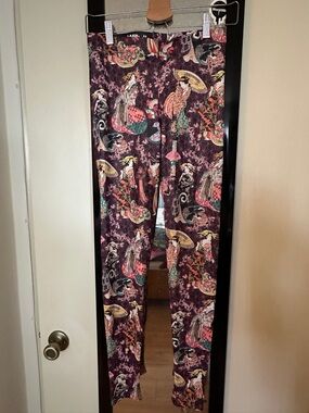 BlackMilk Geisha Print Leggings